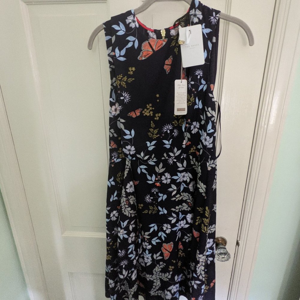 Ted Baker London Kyoto Gardens Dress Size 6 NWT - Picture 3 of 5